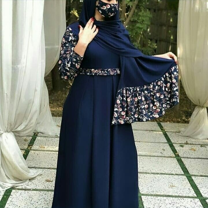 مانتو شال با ماسک
