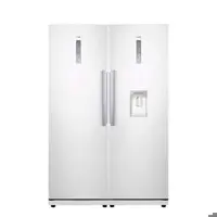 یخچال و فریزر دو قلو سام مدل RZ60 رنگ سفید