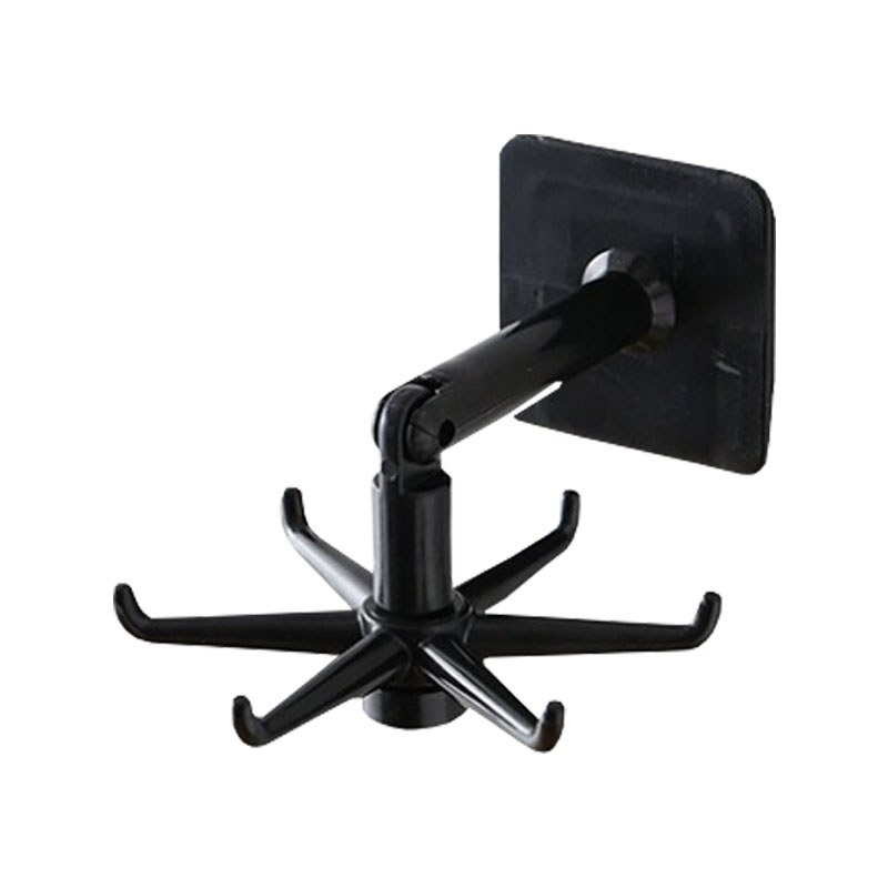 آویز دیواری کفگیر و ملاقه ROTARY HOOK مشکی