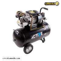 پمپ باد 80 لیتری اکتیو دو سیلندر مدل AC-1280