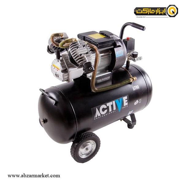 پمپ باد 80 لیتری اکتیو دو سیلندر مدل AC-1280