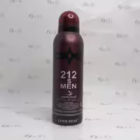 اسپری بدن مردانه لاو استار مدل 212 men حجم 200 میل - LOVE STAR