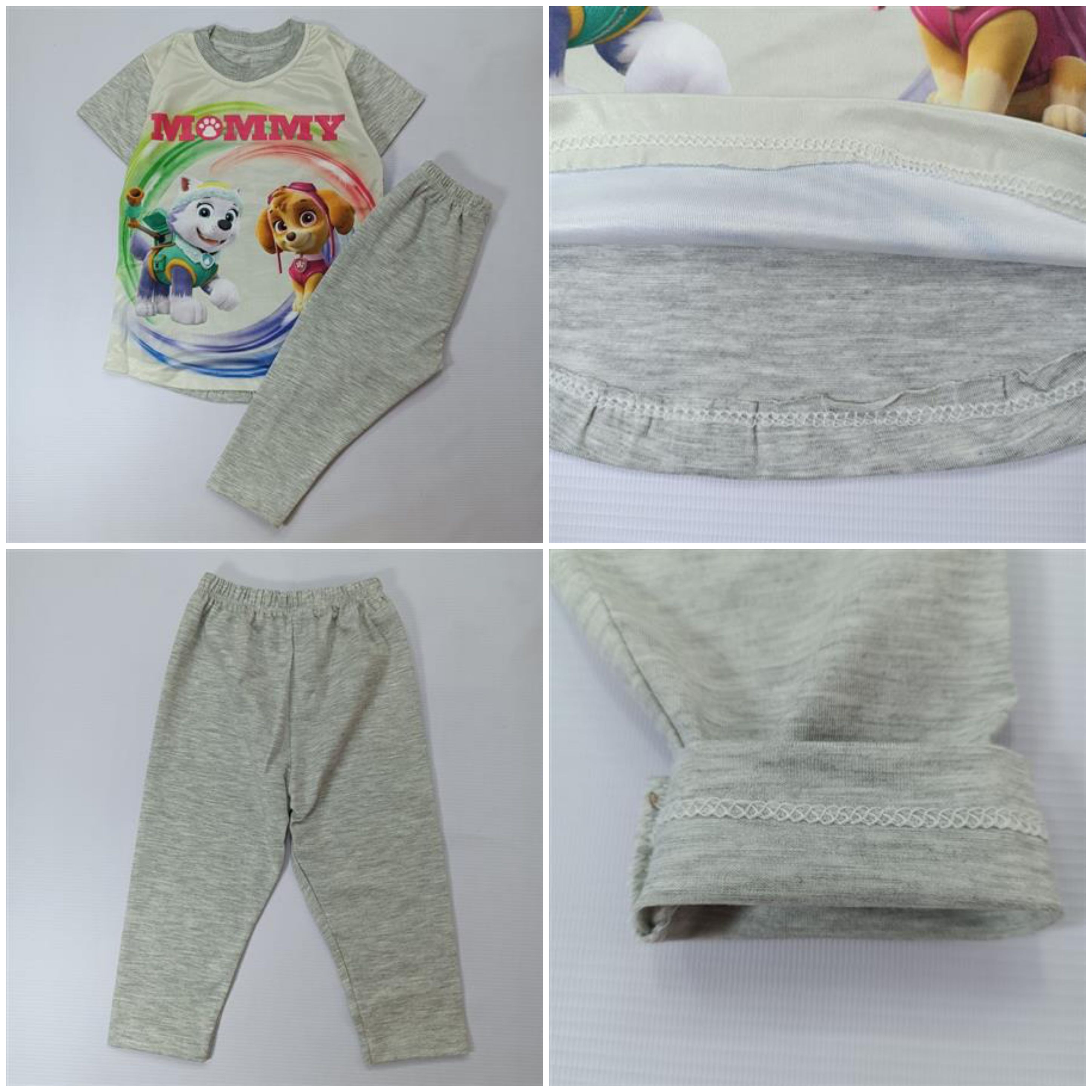 تیشرت و شلوارک مامی پسرانه