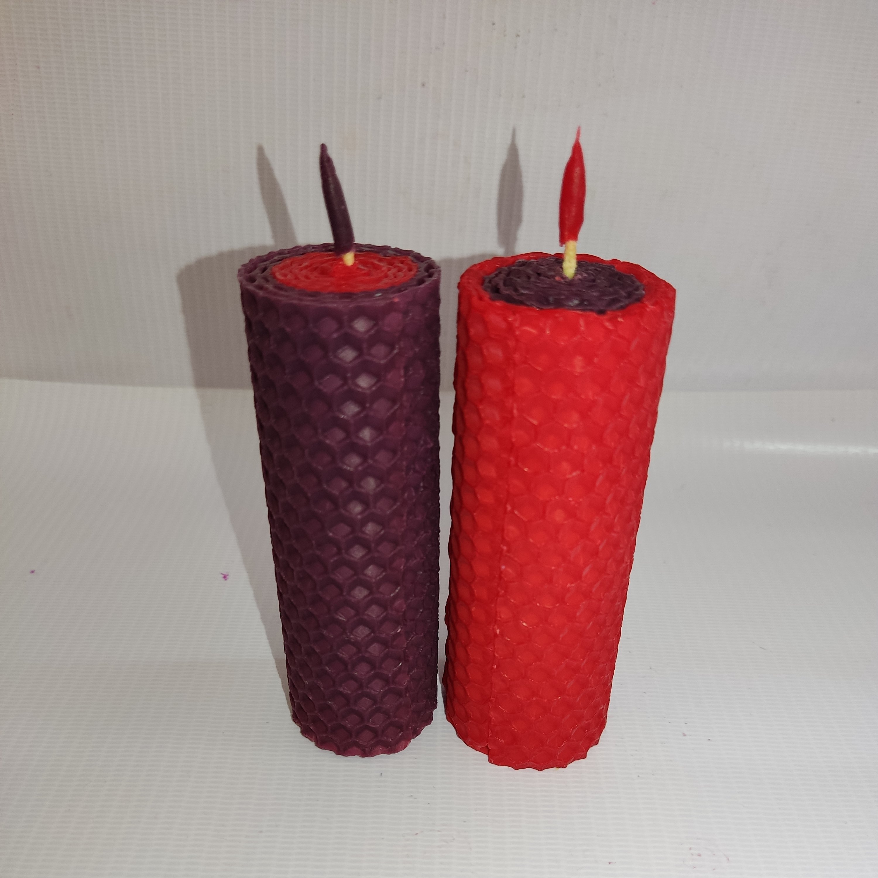 شمع دو رنگ خاص