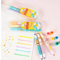 ست هایلایت 6رنگ سر مهردار طرح حیوانات فانتزی