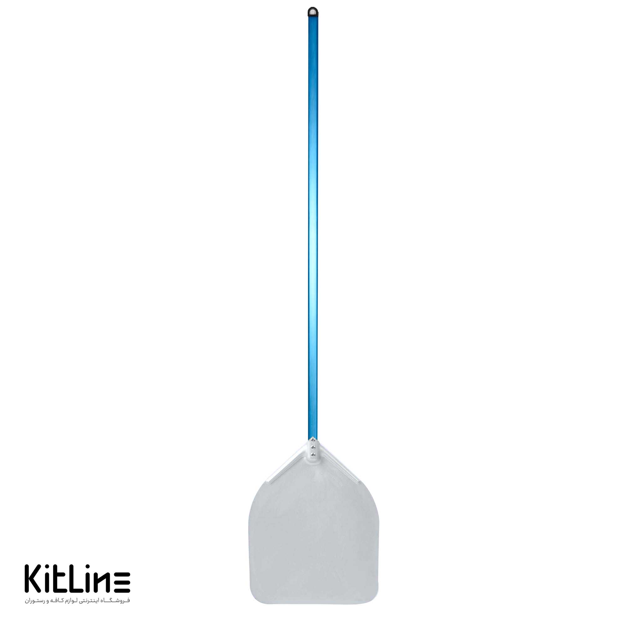 پارو پیتزا آلومینیومی مستطیلی کف 32، دسته 120 سانتیمتر کیچن تک