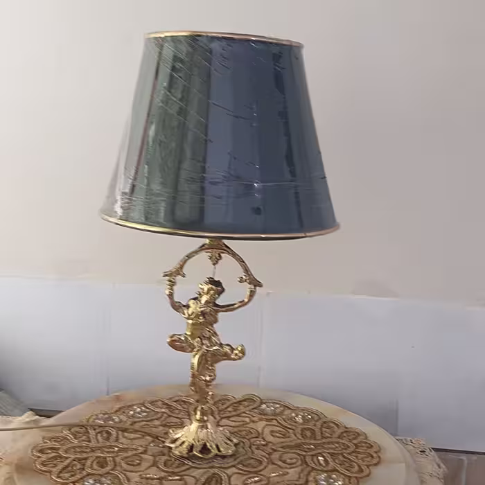 آباژور برنزی کد 99 شید رنگ سبز کله غازی 