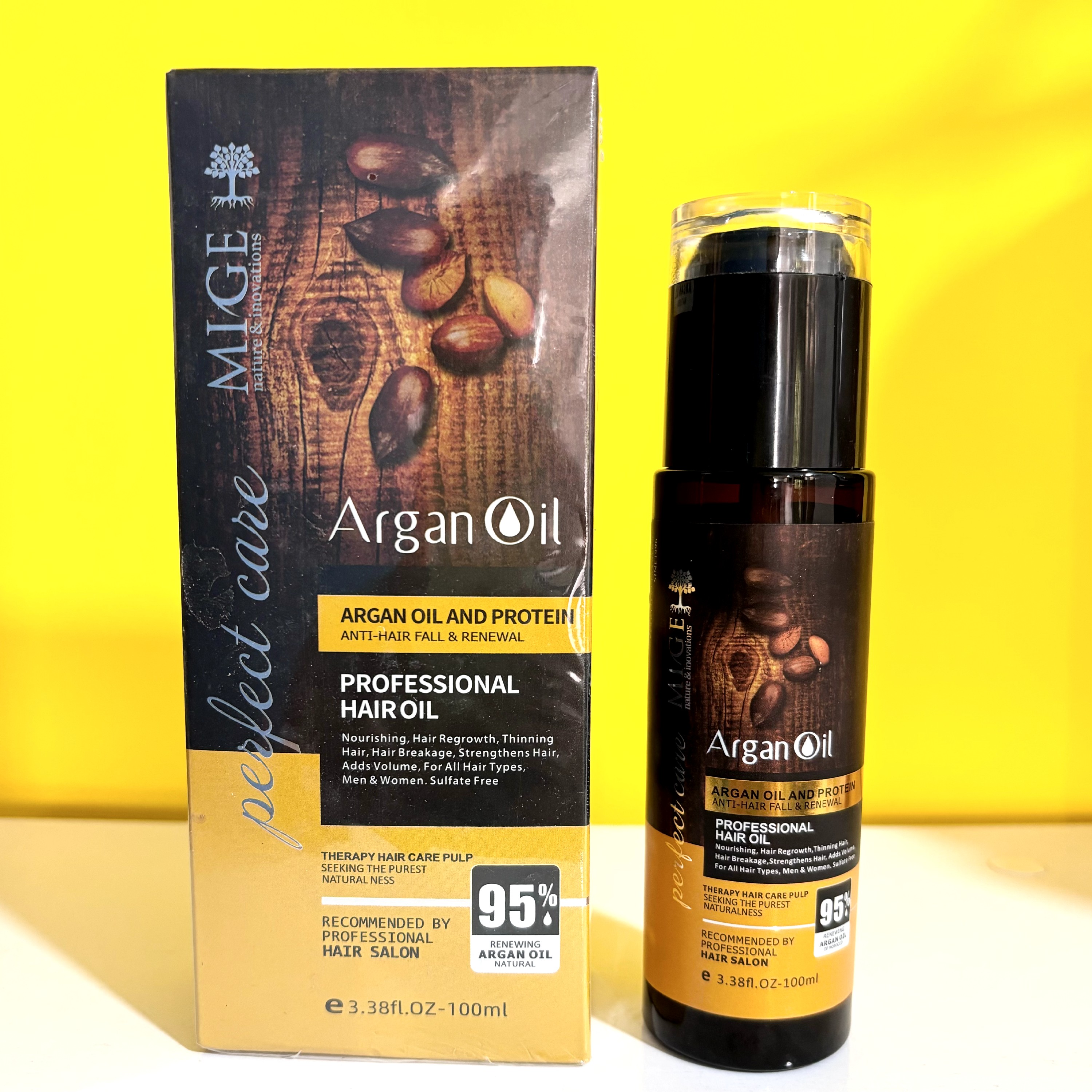 روغن آرگان میگ ایتالیا (حجم 100 میل خالص) اورجینال