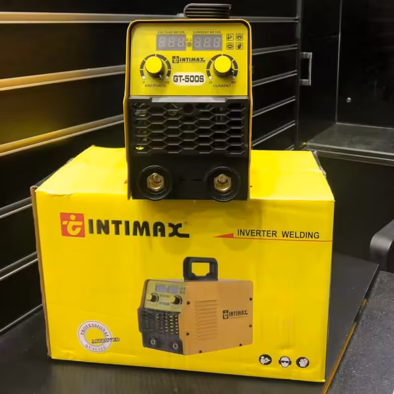 دستگاه جوش اینورتر 500 آمپر اینیمکس دو ولوم صفحه دیجیتال