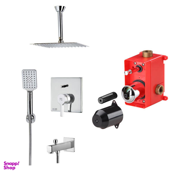 ست شیرآلات کی دبلیو سی مدل آوا تیپ 4