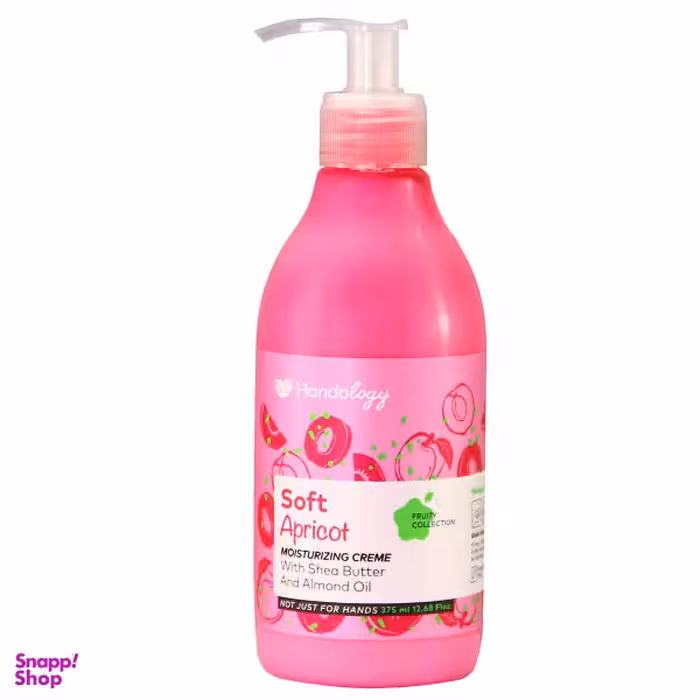 کرم آبرسان هندولوژی مدل Soft Apricot حجم 375 میلی لیتر