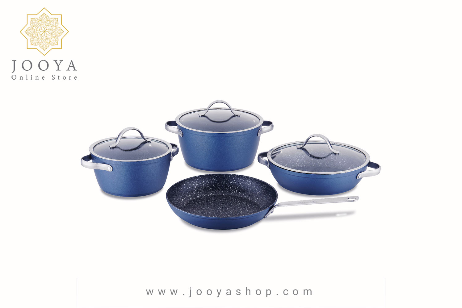 سرویس قابلمه نچسب 7 پارچه آزورا کرکماز