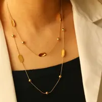 گردنبند 2لاین فانتزی