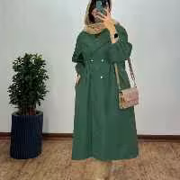 بارانی کتان تی سی مدل پناه