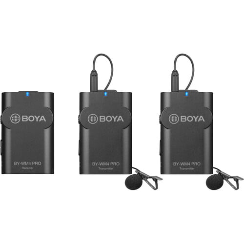 میکروفن یقه ای بیسیم بویا BOYA BY-WM4 PRO-K2