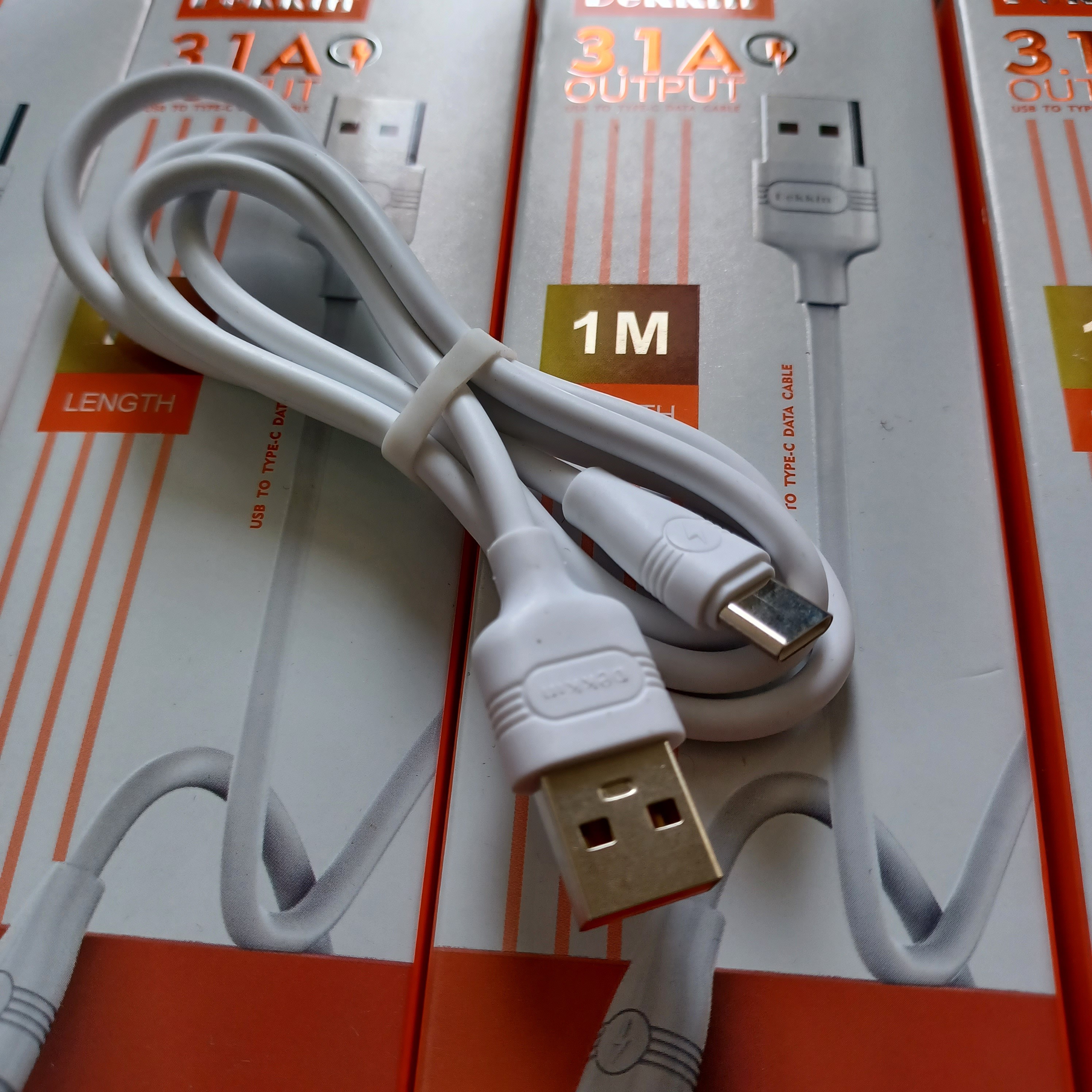 کابل شارژ تایپ سی دکین مدل Dk-A81a کیفیت عالی ( صد در صد فست شارژ )