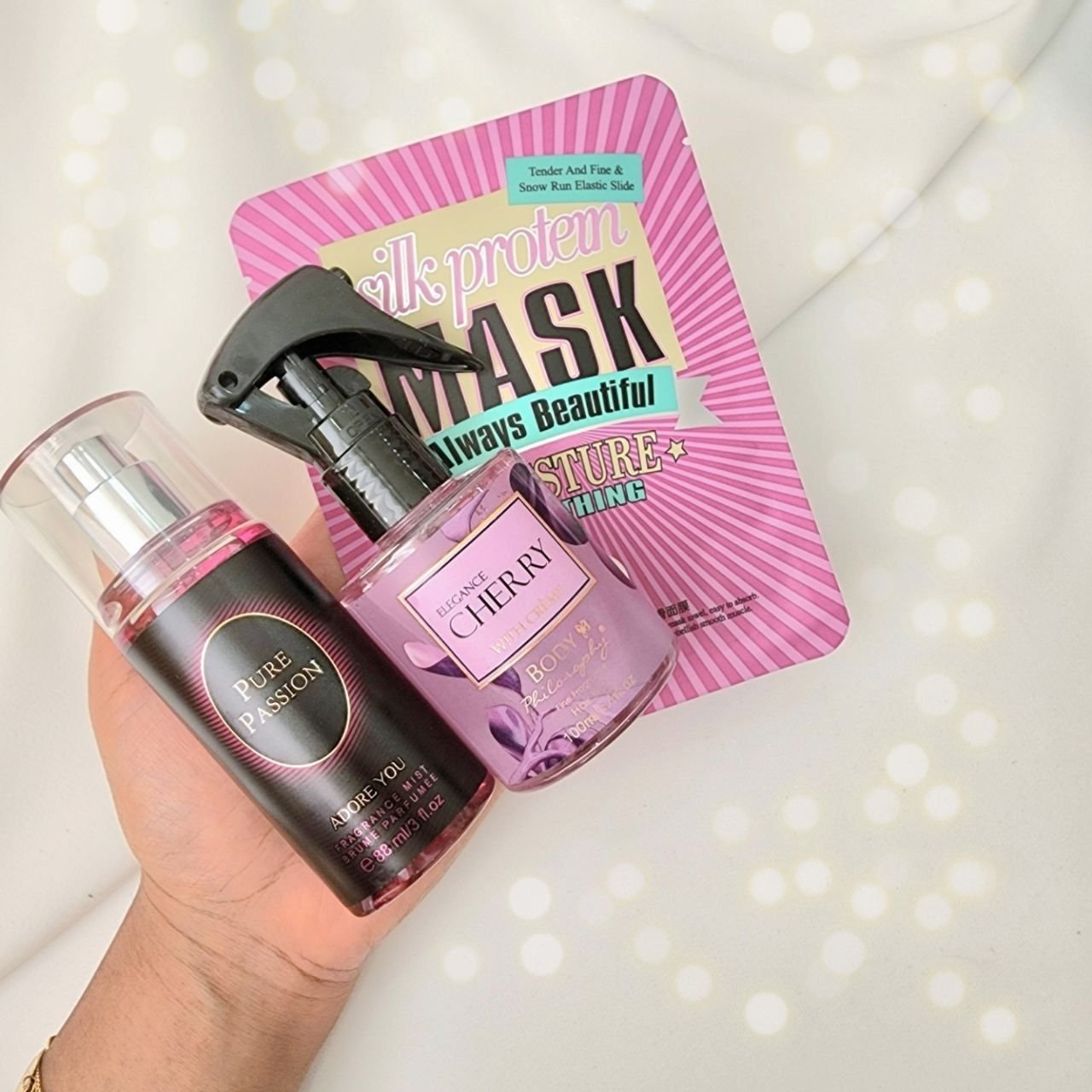 پک بادی و عطر مو 3