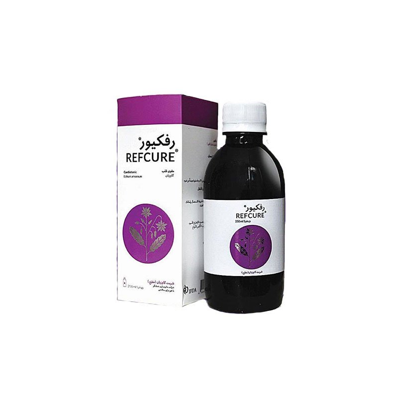 شربت مفرح ( رفکیور ) شربت گیاهی رفکیور شربت مفرح گل گاوزبان