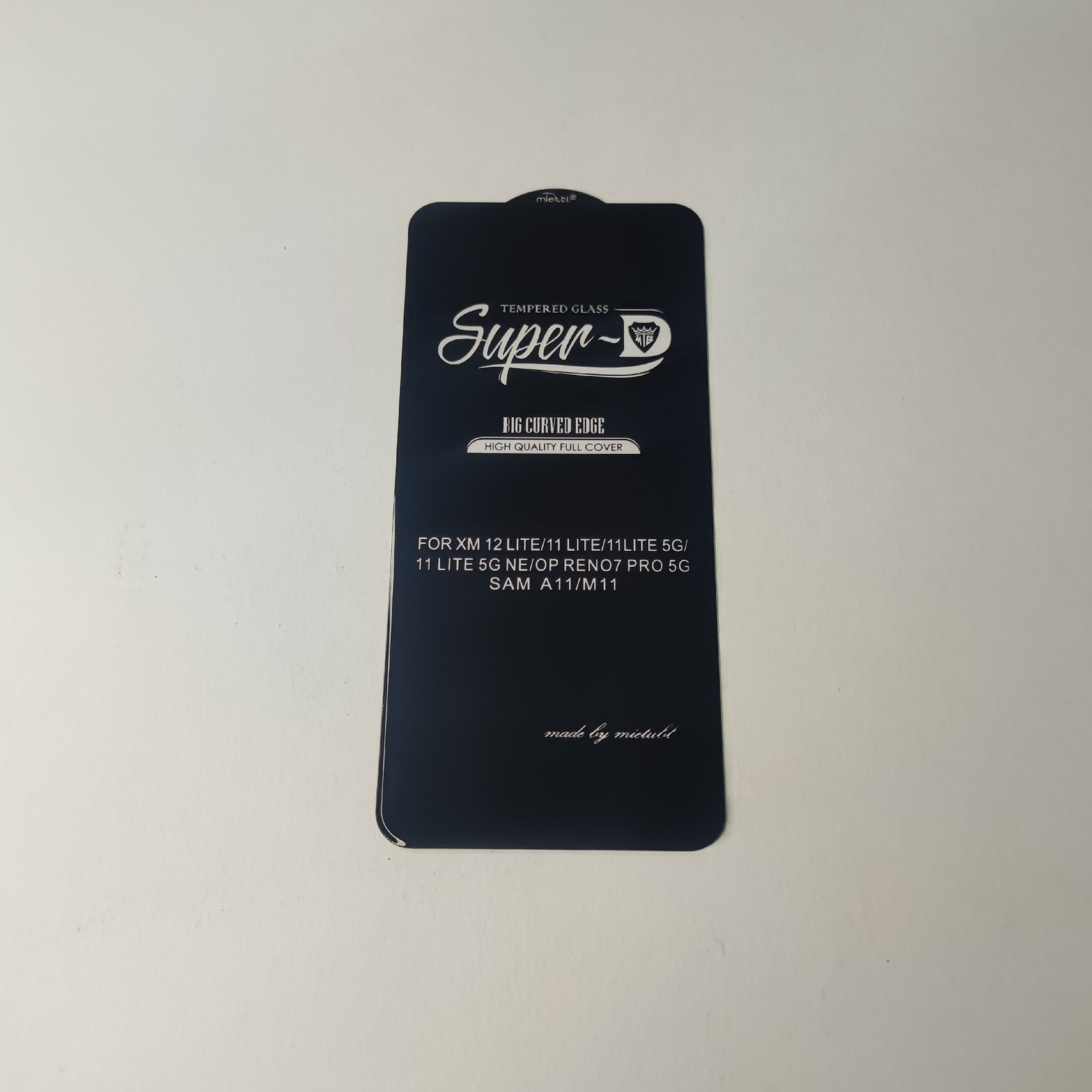 محافظ صفحه نمایش شیشه ای شفاف مدل Super D برند میتوبل مناسب برای گوشی موبایل سامسونگ M11