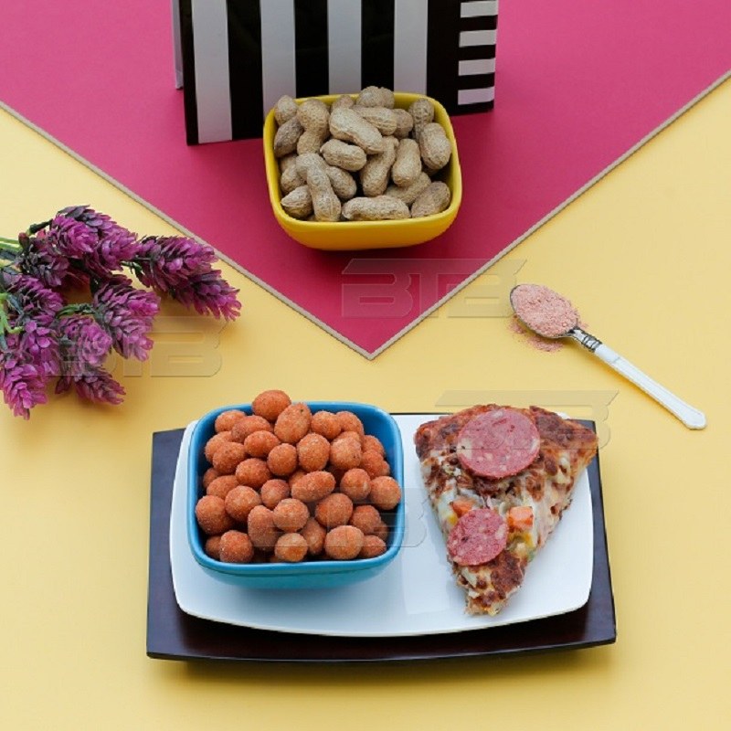 بادام زمینی روکش دار طعم پیتزا یک کیلویی تازه