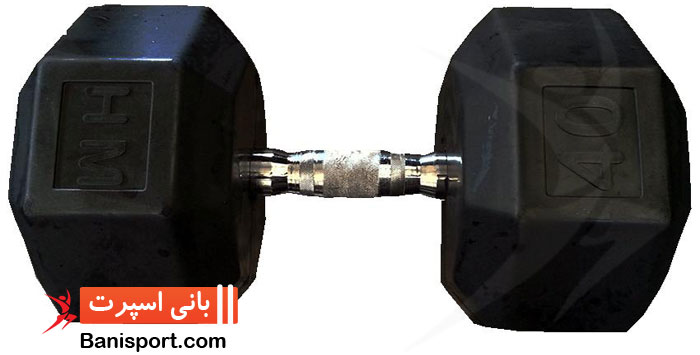 دمبل 8 ضلعی پیشگام 40kg