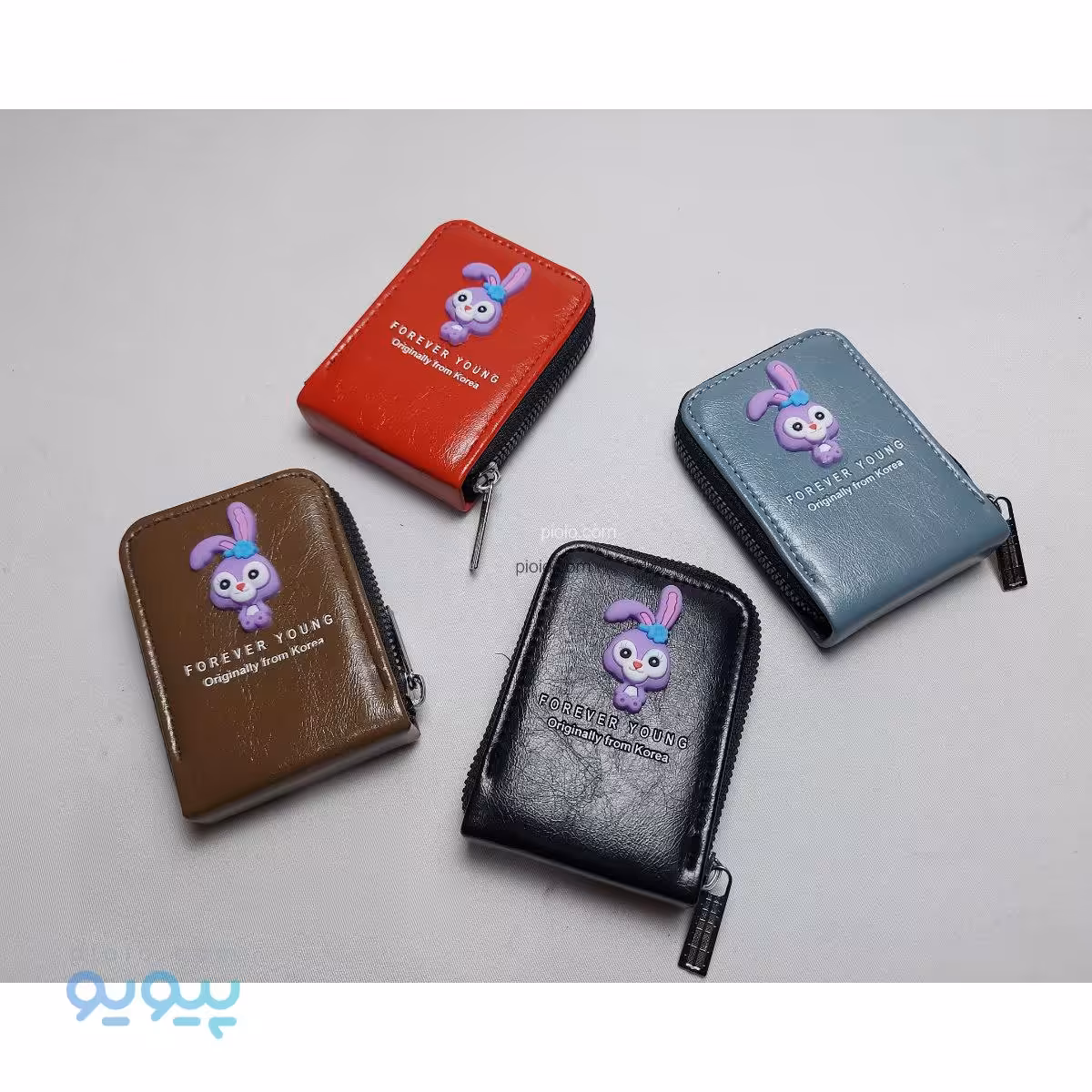 کیف جاکارتی آکاردئونی ایستاده طرح خرگوش کد 520195 تک و عمده