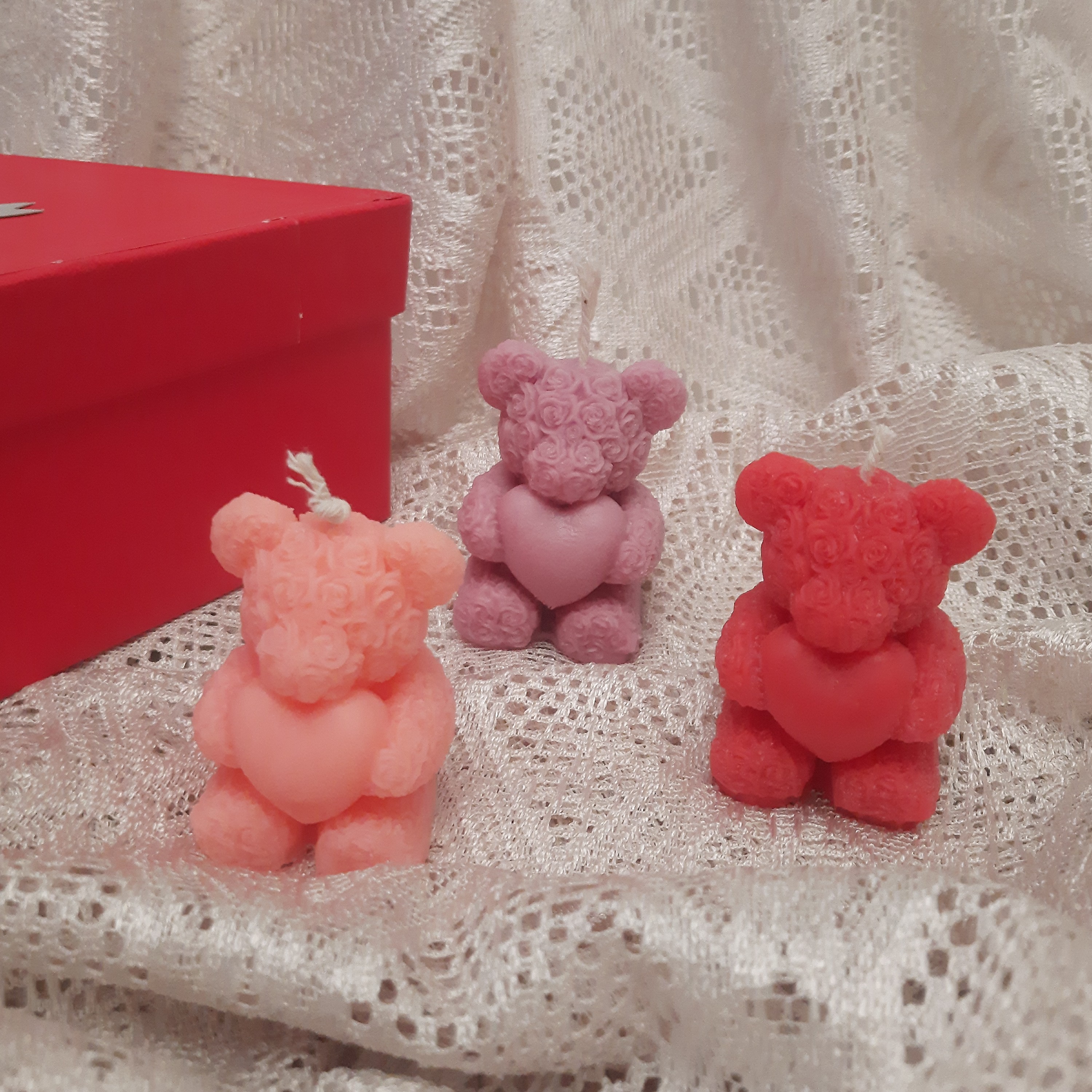 شمع خرس گلگلی دستساز