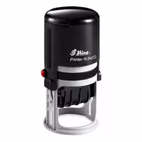 خرید دستگاه مهر شاینی تاریخ دار مدل R-542-D قطر 42 میل