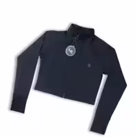 سوییشرت کراپ فینگردار در 4 رنگ از برند ملانژ