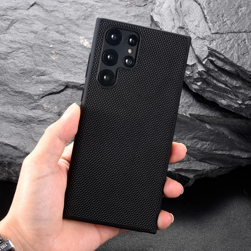 گارد بافت دار سامسونگ Galaxy S22 Ultra Textured Nylon Fiber Case