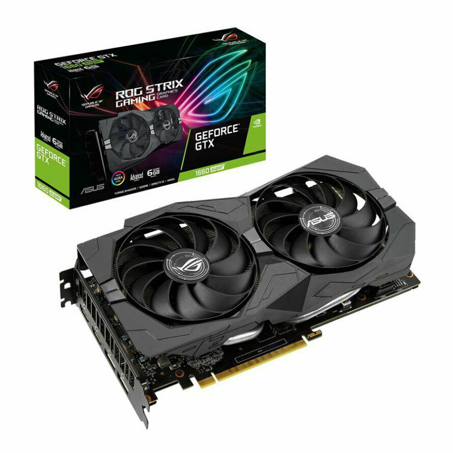 کارت گرافیک ایسوس ROG STRIX GTX1660S A6G GAMING