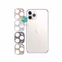 محافظ لنز گوشی آیفون Apple iPhone 11 Pro Max مدل نگین دار