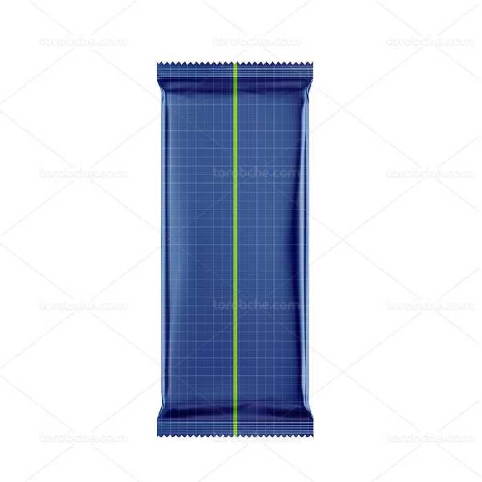 موکاپ لایه باز بسته بندی شکلات | گرافیک با طعم تربچه