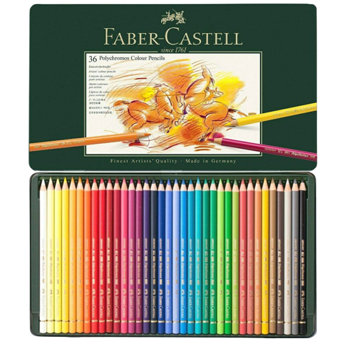 مداد رنگی 36 رنگ فابرکاستل پلی کروم Polychromos