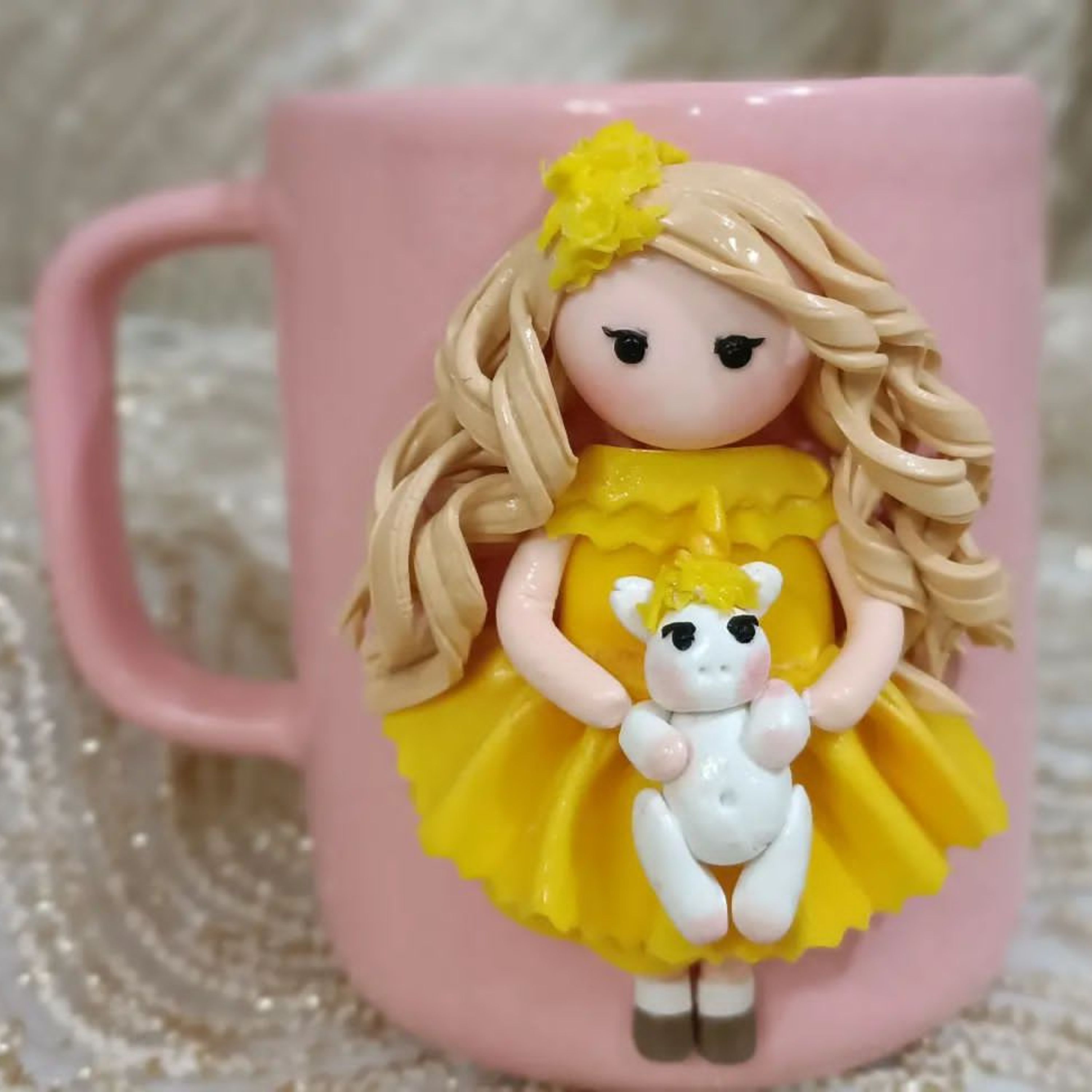 ماگ عروسکی دختر مهربون