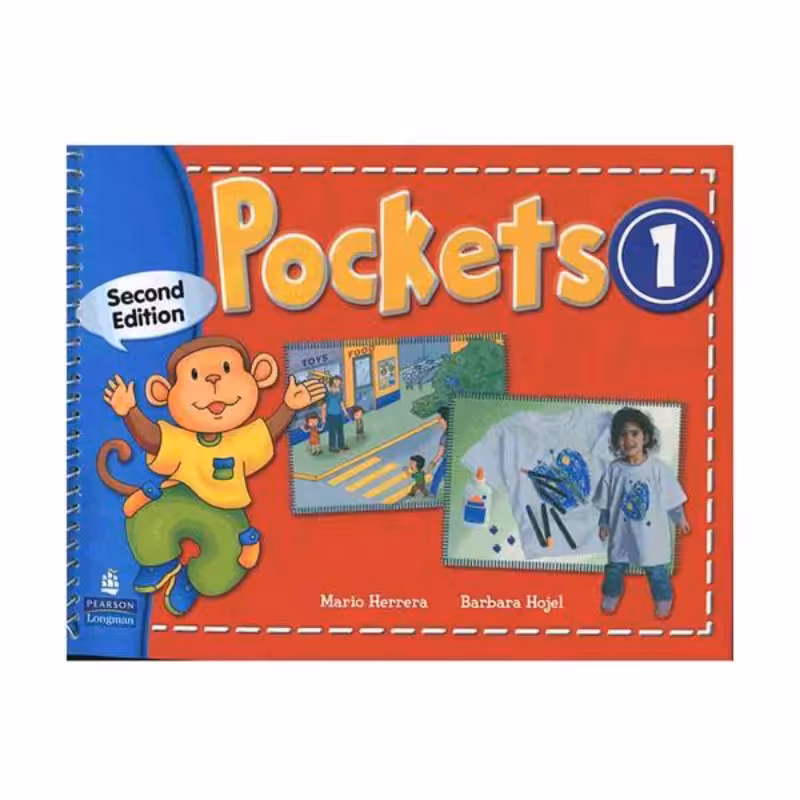 کتاب زبان پاکتس 1 ویرایش دوم Pockets 1  Seccond Edition