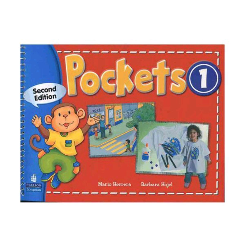کتاب زبان پاکتس 1 ویرایش دوم Pockets 1  Seccond Edition