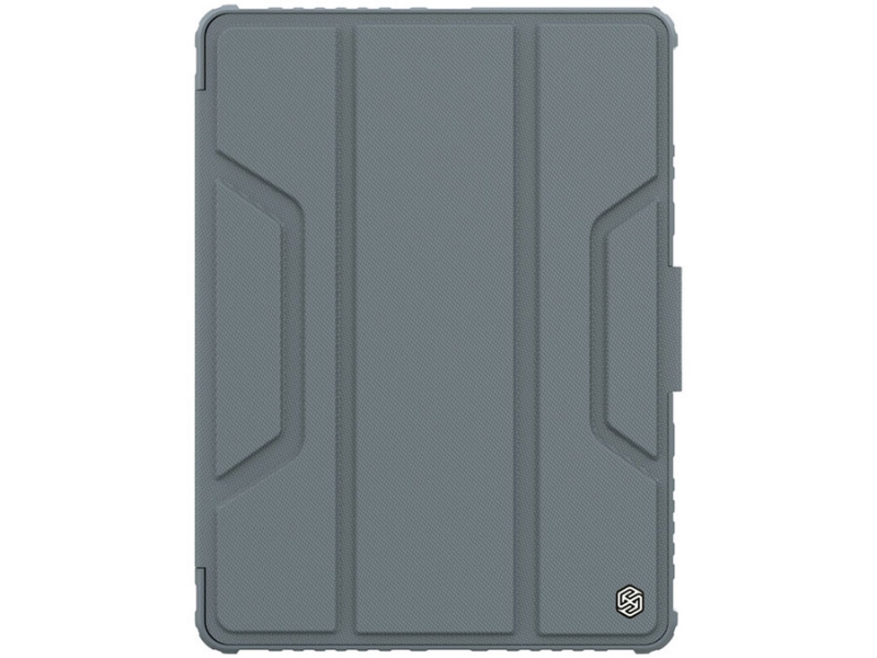 کیف بامپردار آیپد نیلکین-خاکستری Nillkin Bumper Pro Leather Case IPAD 10.2/8th generation/iPad 10.2 2020