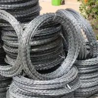 سیم خاردار خطی تبری و سوزنی