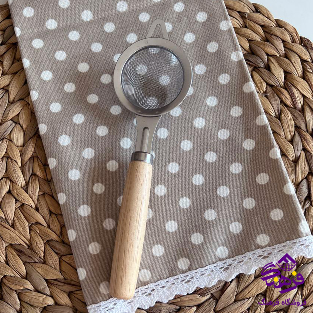 چای صافی دسته چوبی ف2