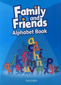 کتاب فمیلی اند فرندز الفابت family and friends alphabet book