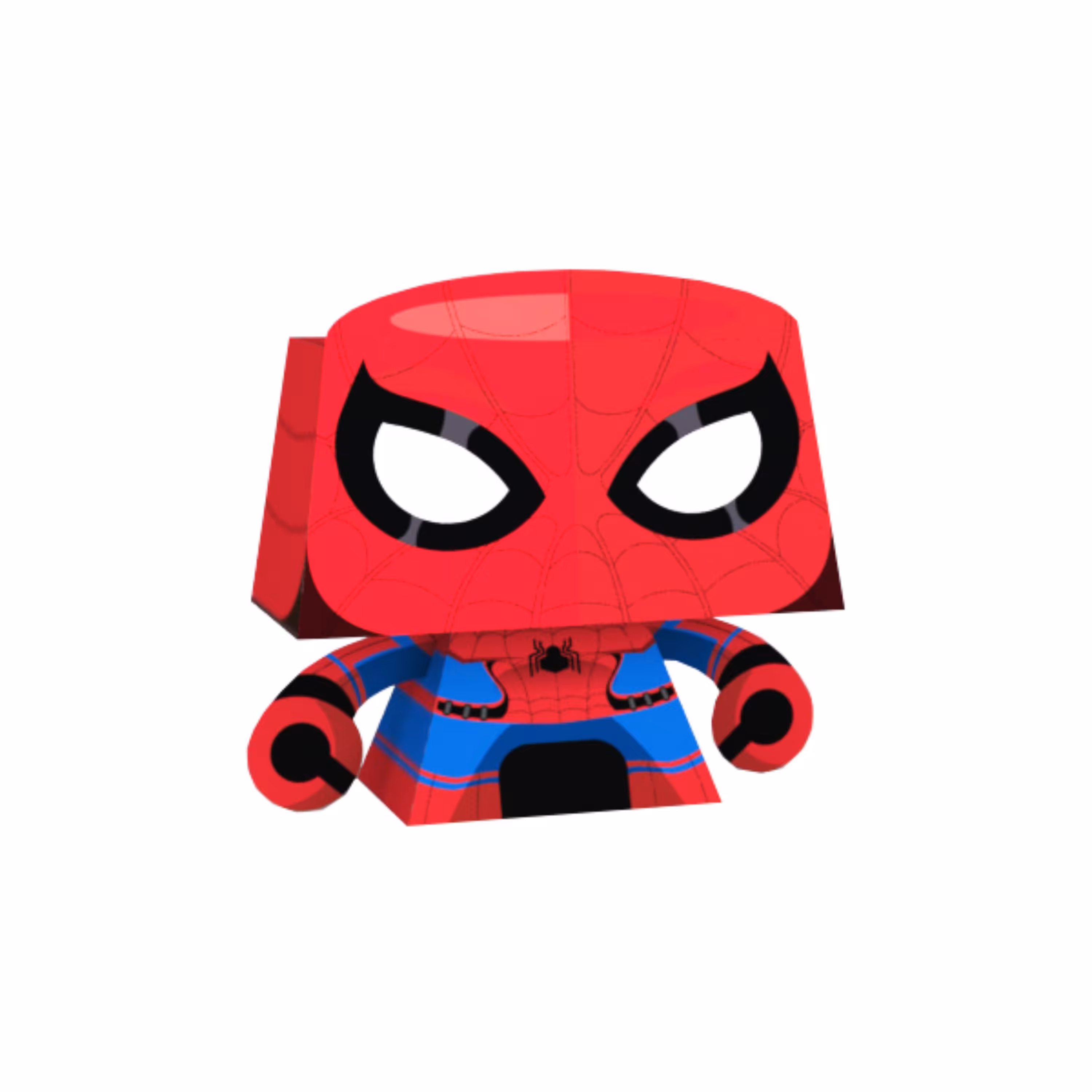 کاردستی ساختنی طرح اسپایدرمن مرد عنکبوتی