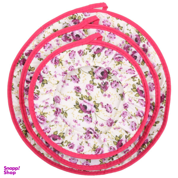 ست دم کنی 3 تکه طرح گلریز کد PJ-15