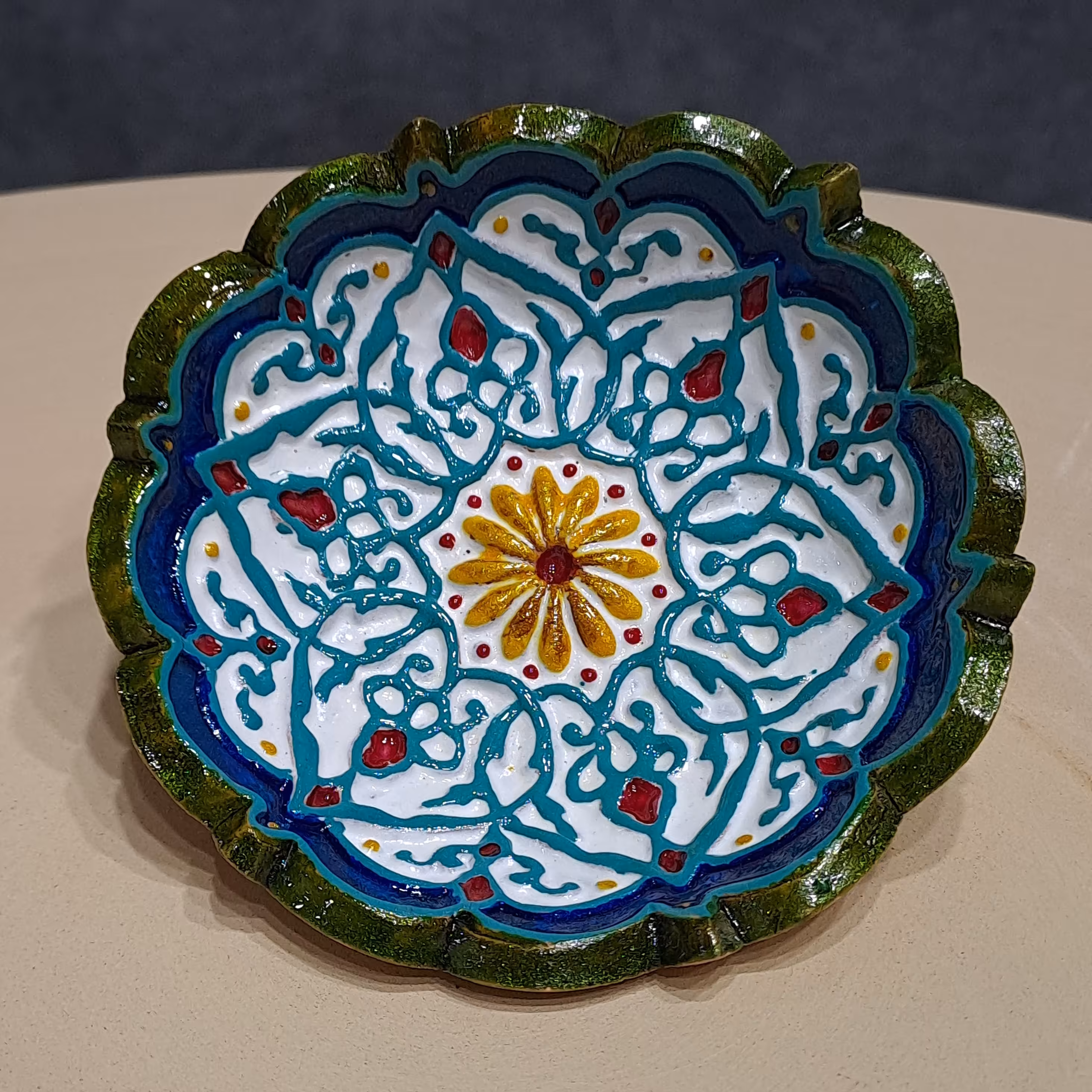 کاسه سفالین کوچک 