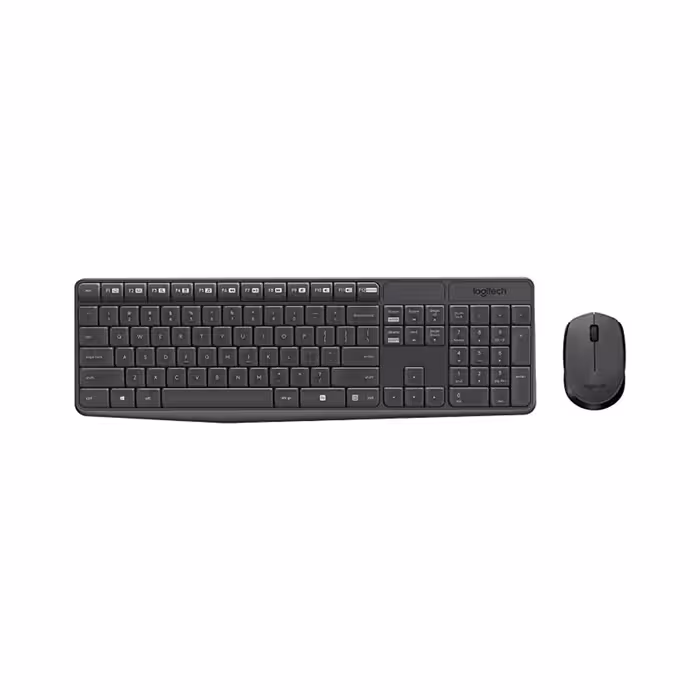 کیبورد و ماوس بی سیم لاجیتک مدل Logitech MK235 Wireless Keyboard and Mouse