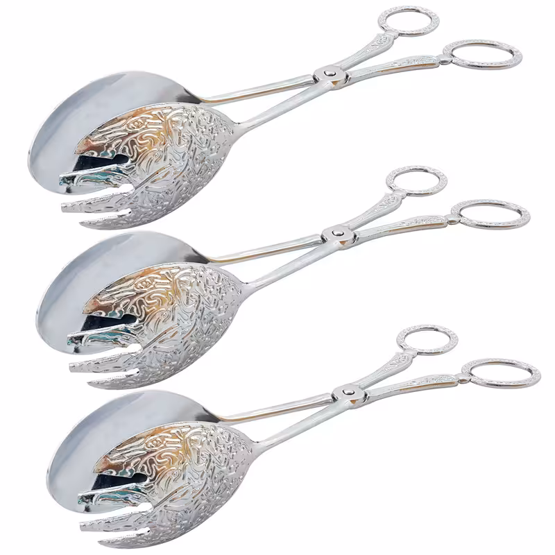 انبر سالاد مدل مینیاتور کد PS709 بسته 3 عددی