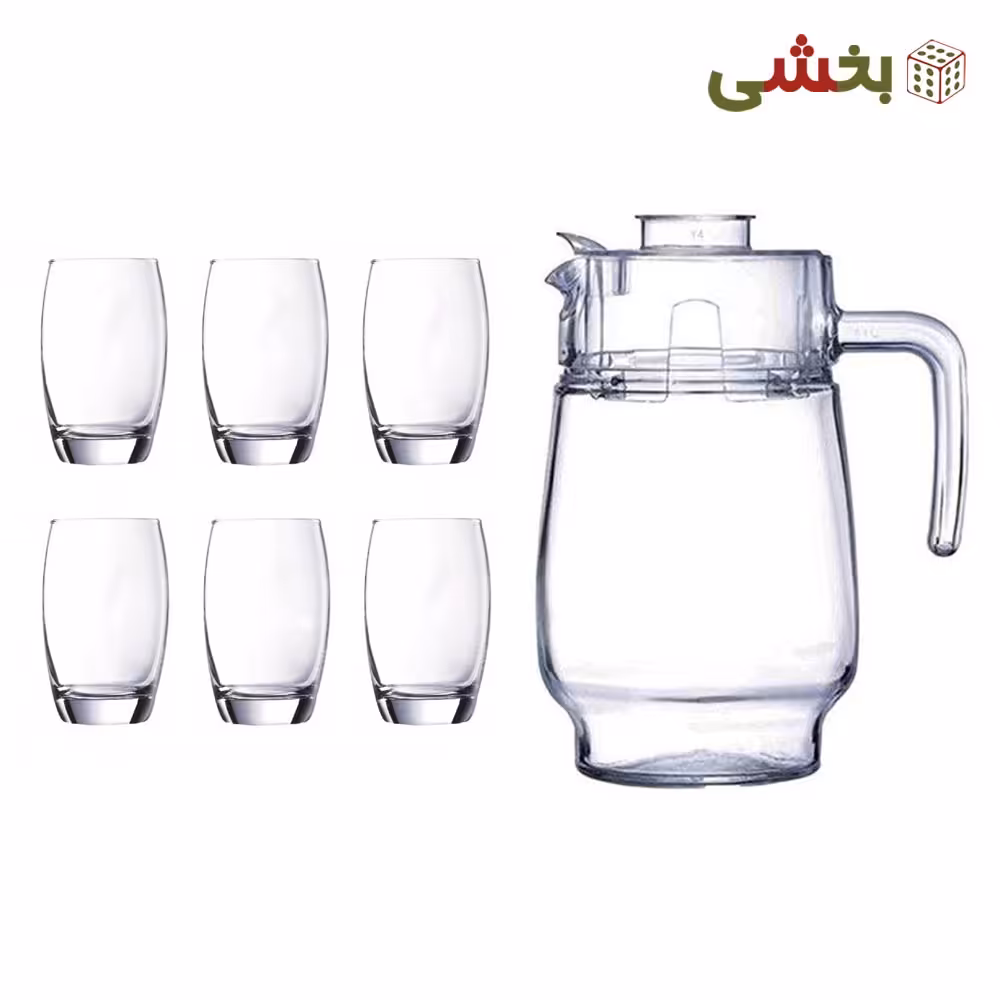 ست پارچ لیوان 7 پارچه لومینارک