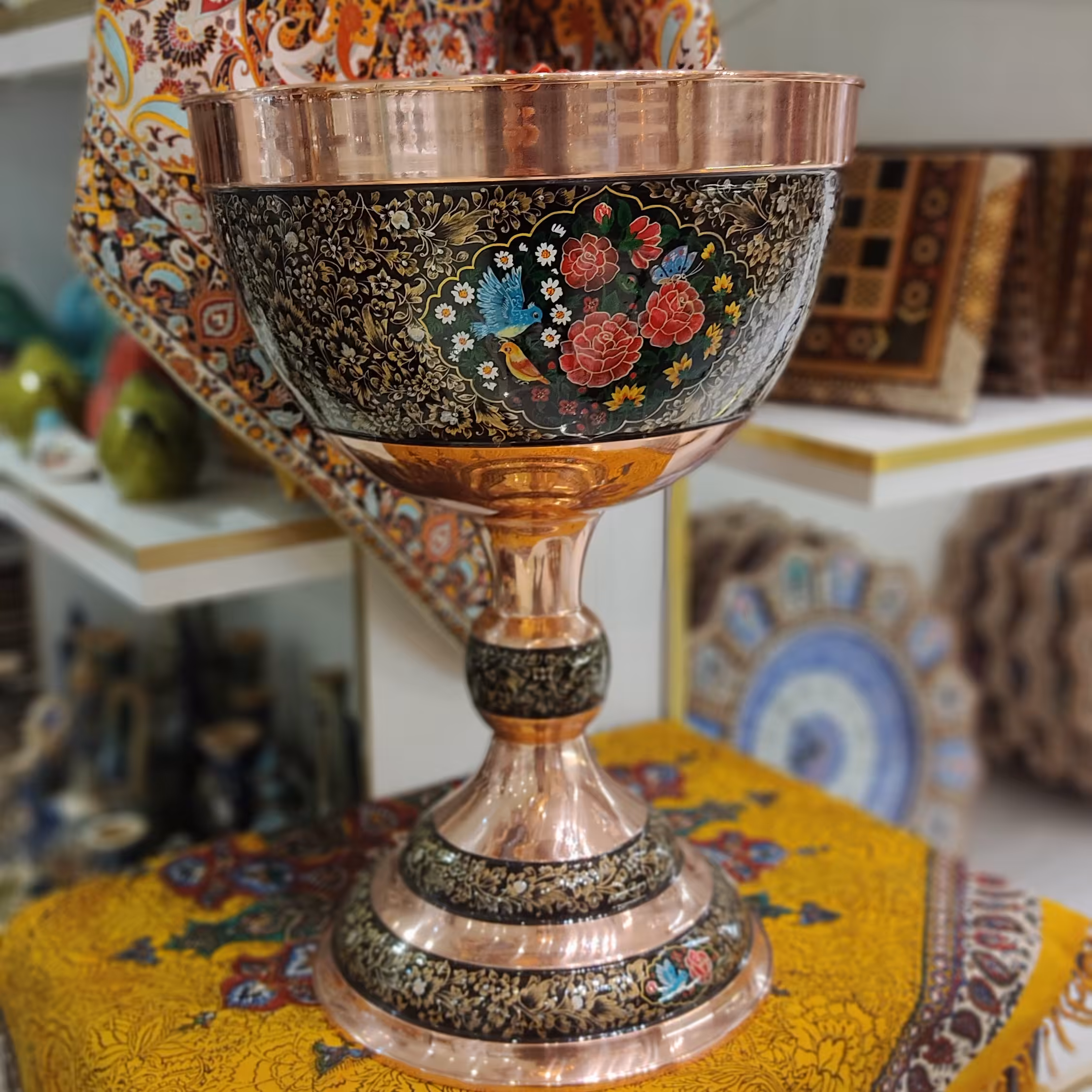 سنگاب مس و پرداز مدل تشعیر سایز سوپر