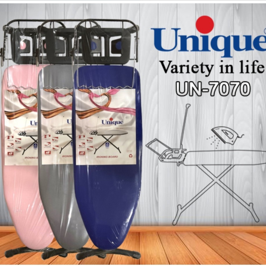 میز اتو ایستاده فلزی پریزدار یونیک کد UN-7070(ارسال رایگان)