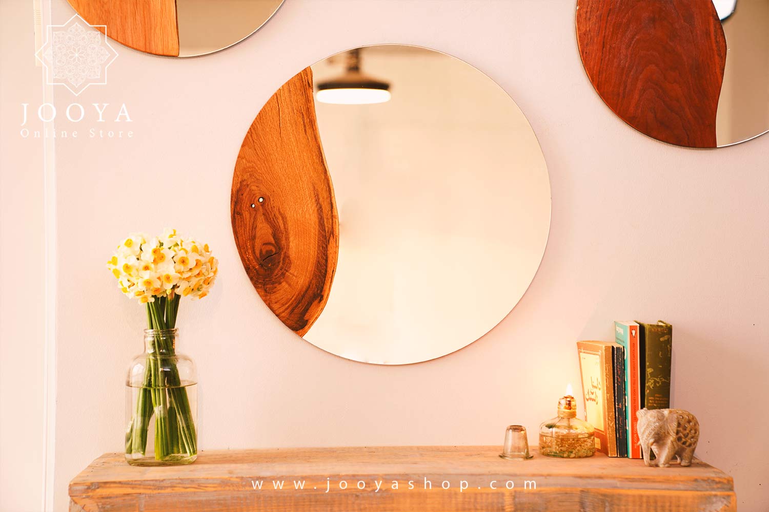 آینه دکوراتیو طرح نودا